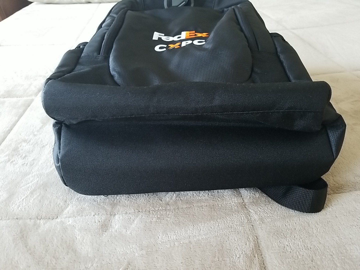 Ogio Logan Laptop Backpack Black FedEx Embroidered Business Travel Bag No Tags
