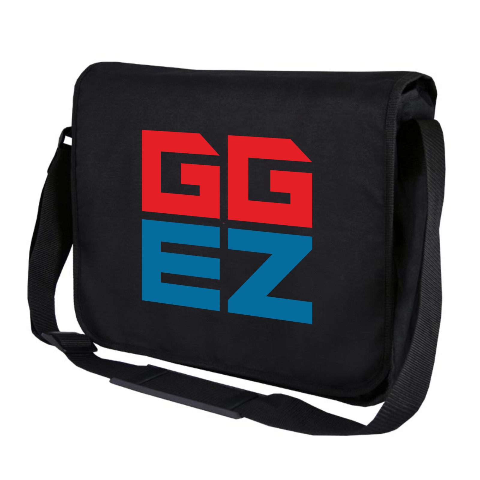 Gg Ez Gamer Gaming Good Game Geek Easy Shooter Fun Shoulder Bag Messenger Bag