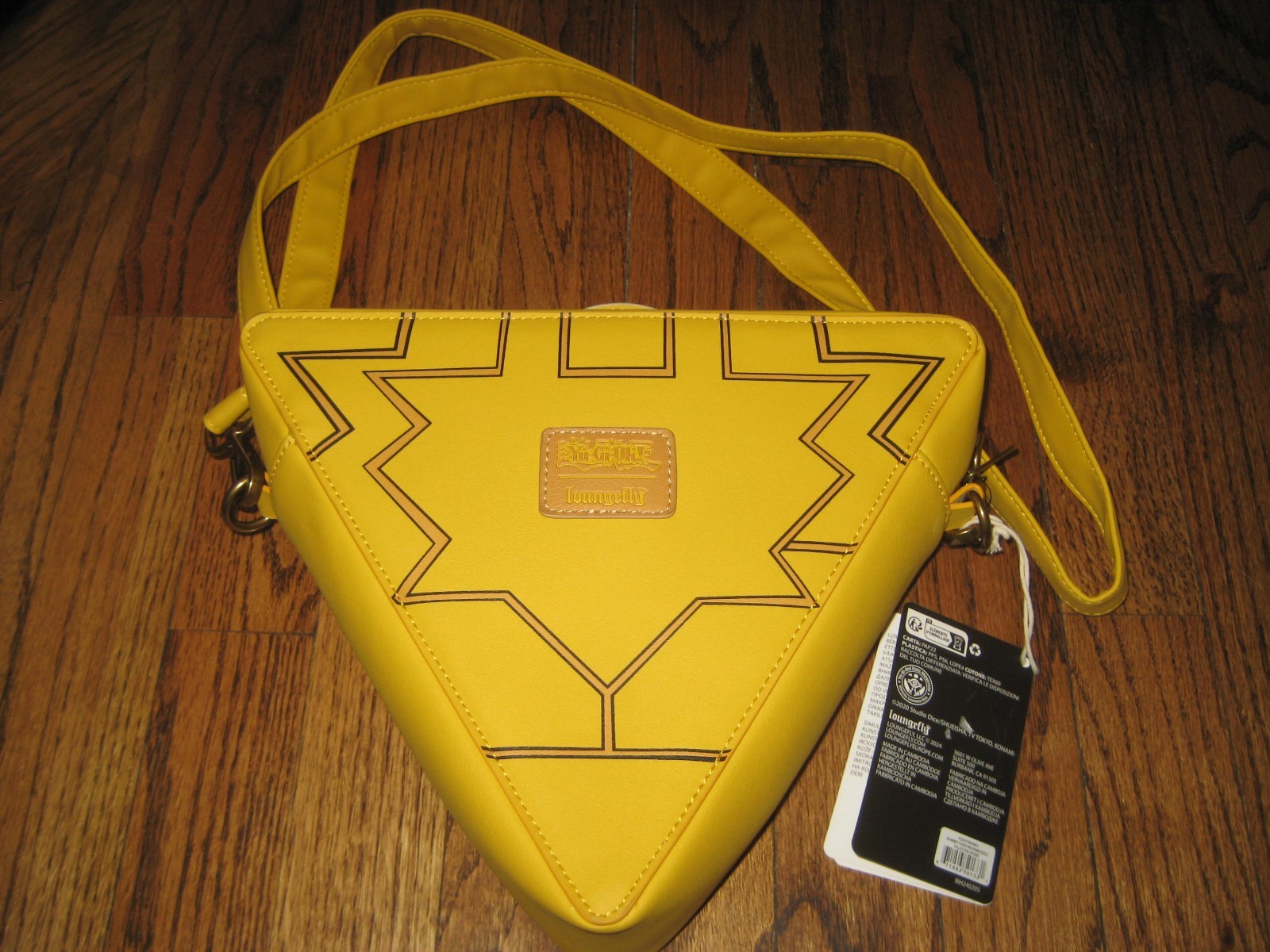 Loungefly Yu-Gi-Oh! Millenium Puzzle Figural Crossbody GameStop -New W/ Tags!