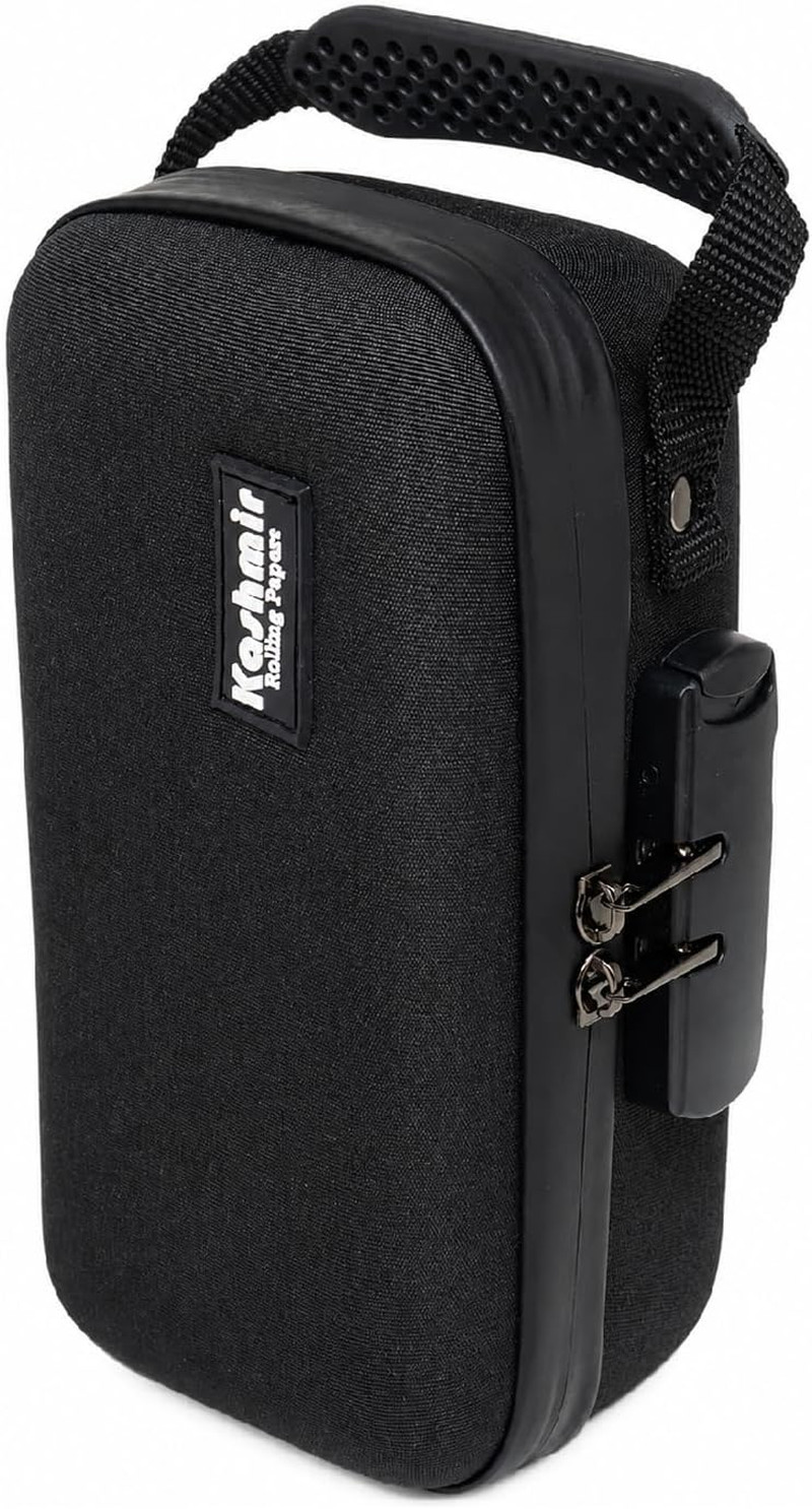 Smell Proof Bag with Combination Lock Tobacco Pipe Pouch File Organizer