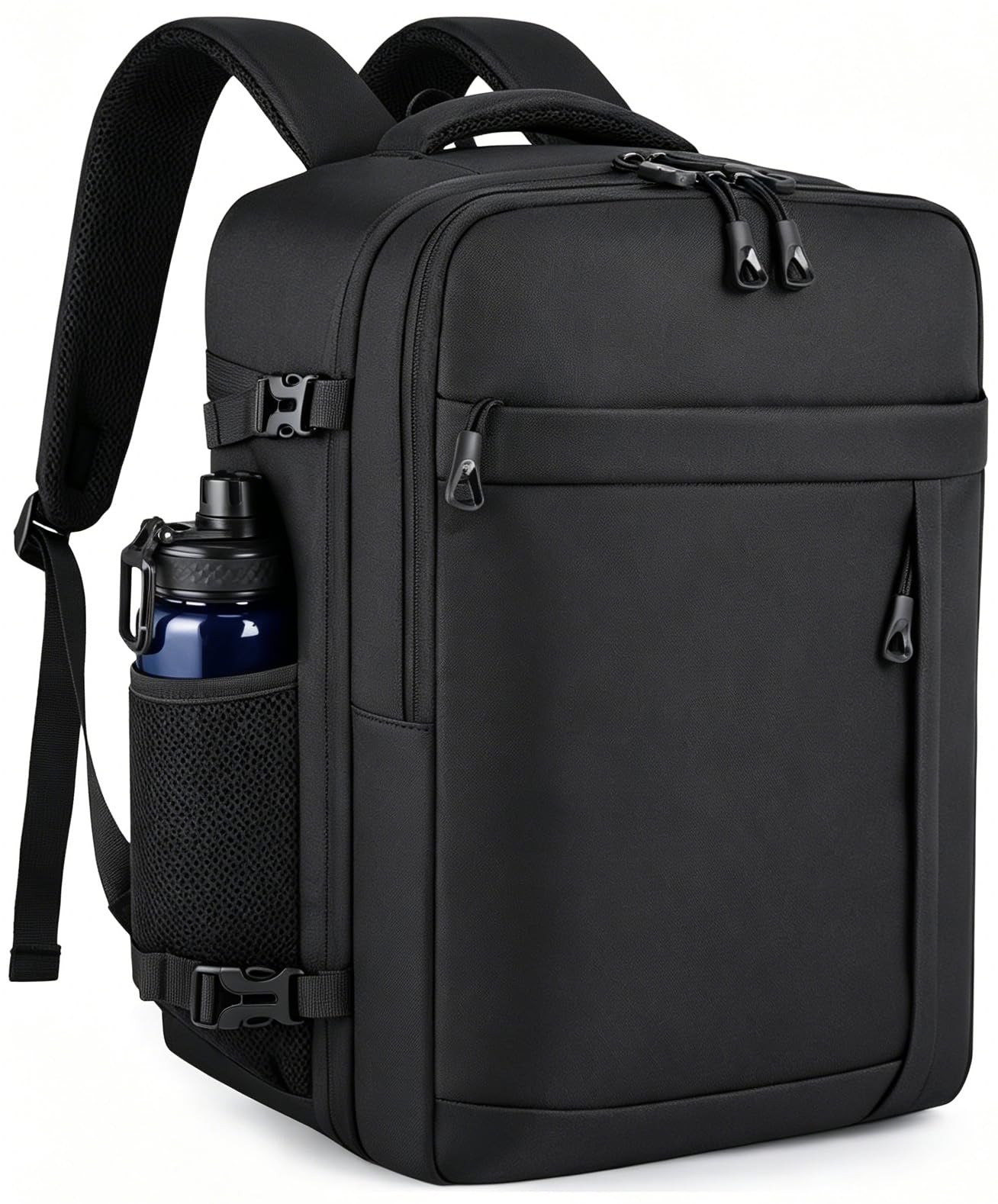 Black Travel Backpack for Men Women, TSA Approved Personal Item Size 18x14x8 …