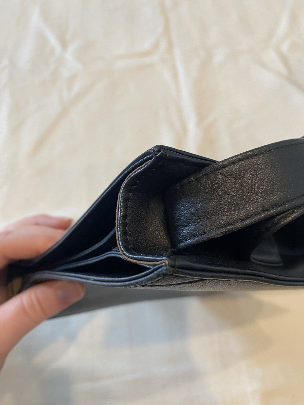 Givenchy Classic Black Shoulder Bag Leather Men’s/Unisex Vintage Two-Tone