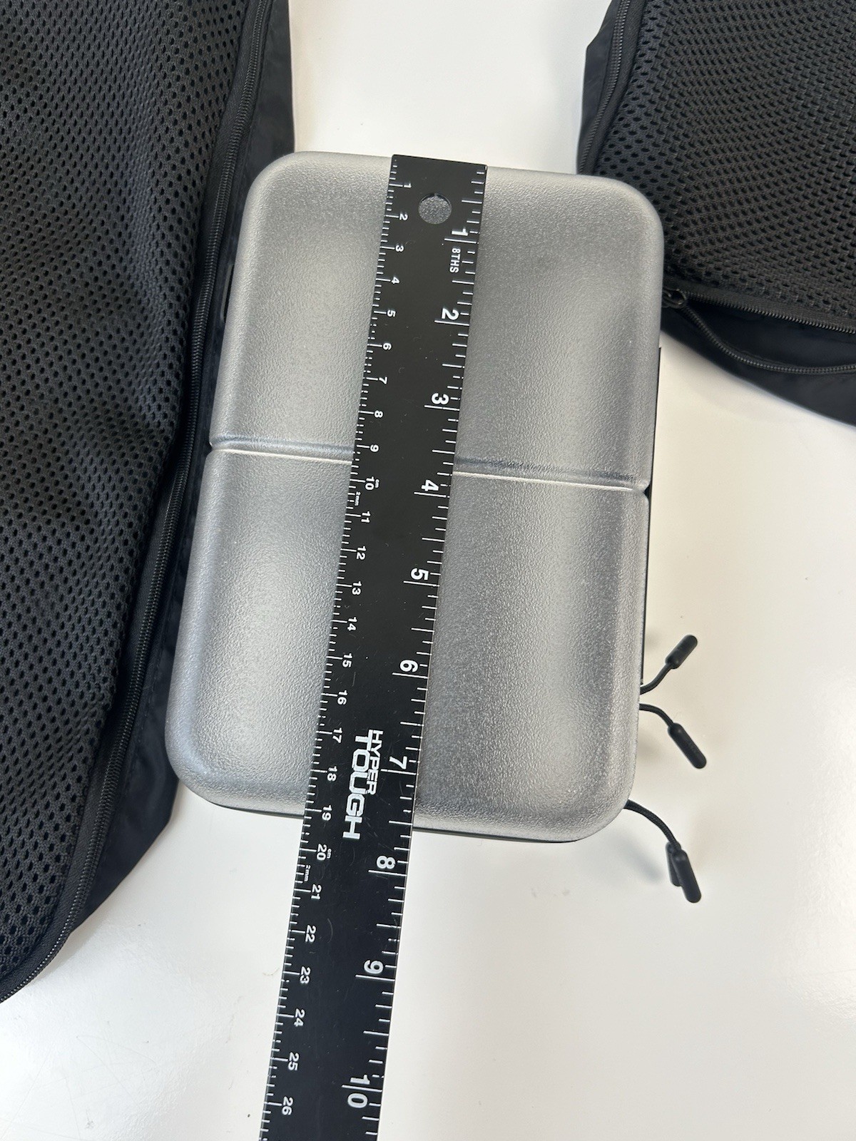July Luggage Black 2 Packing Cubes & Tech Case