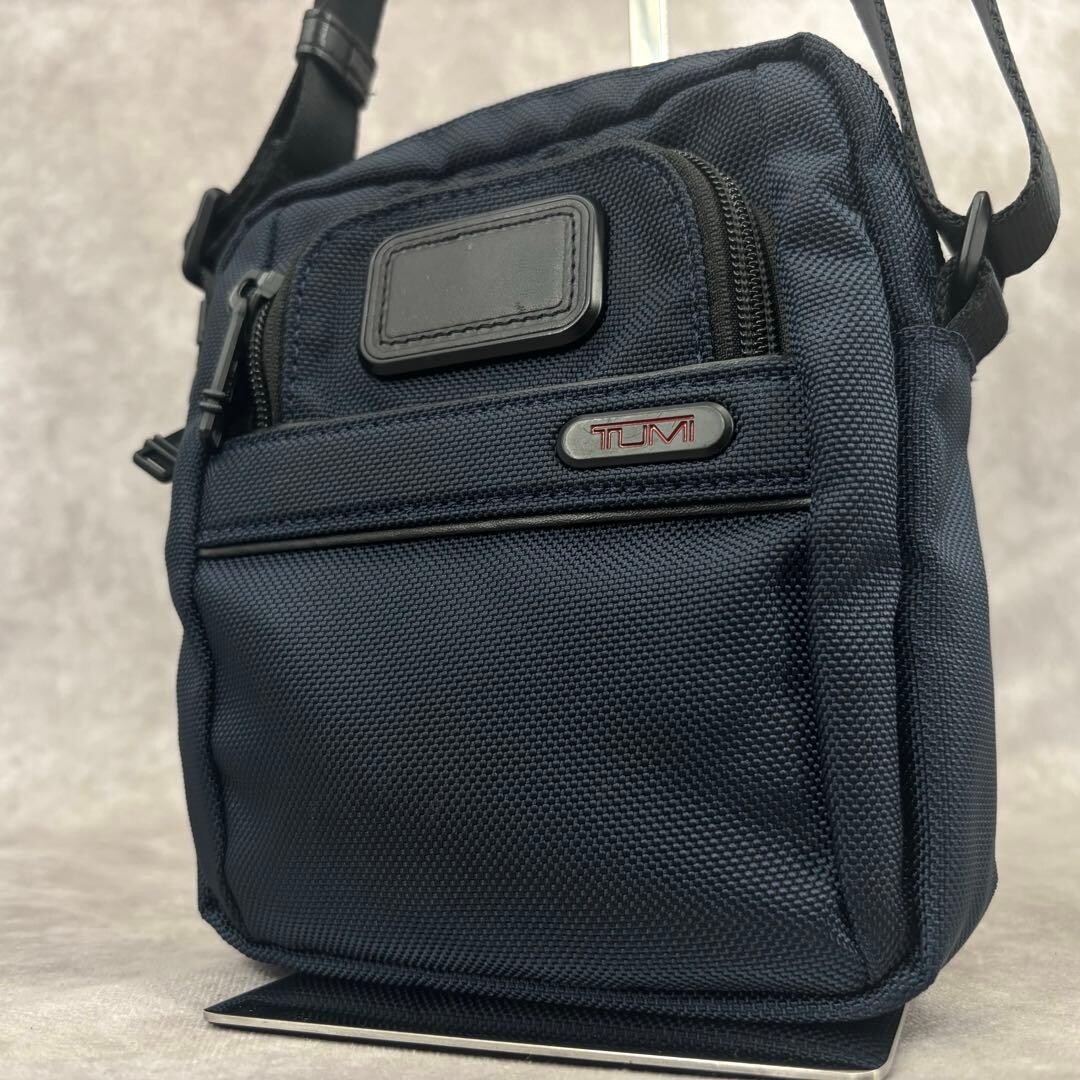 TUMI Shoulder bag Ballistic nylon Navy Authentic From Japan