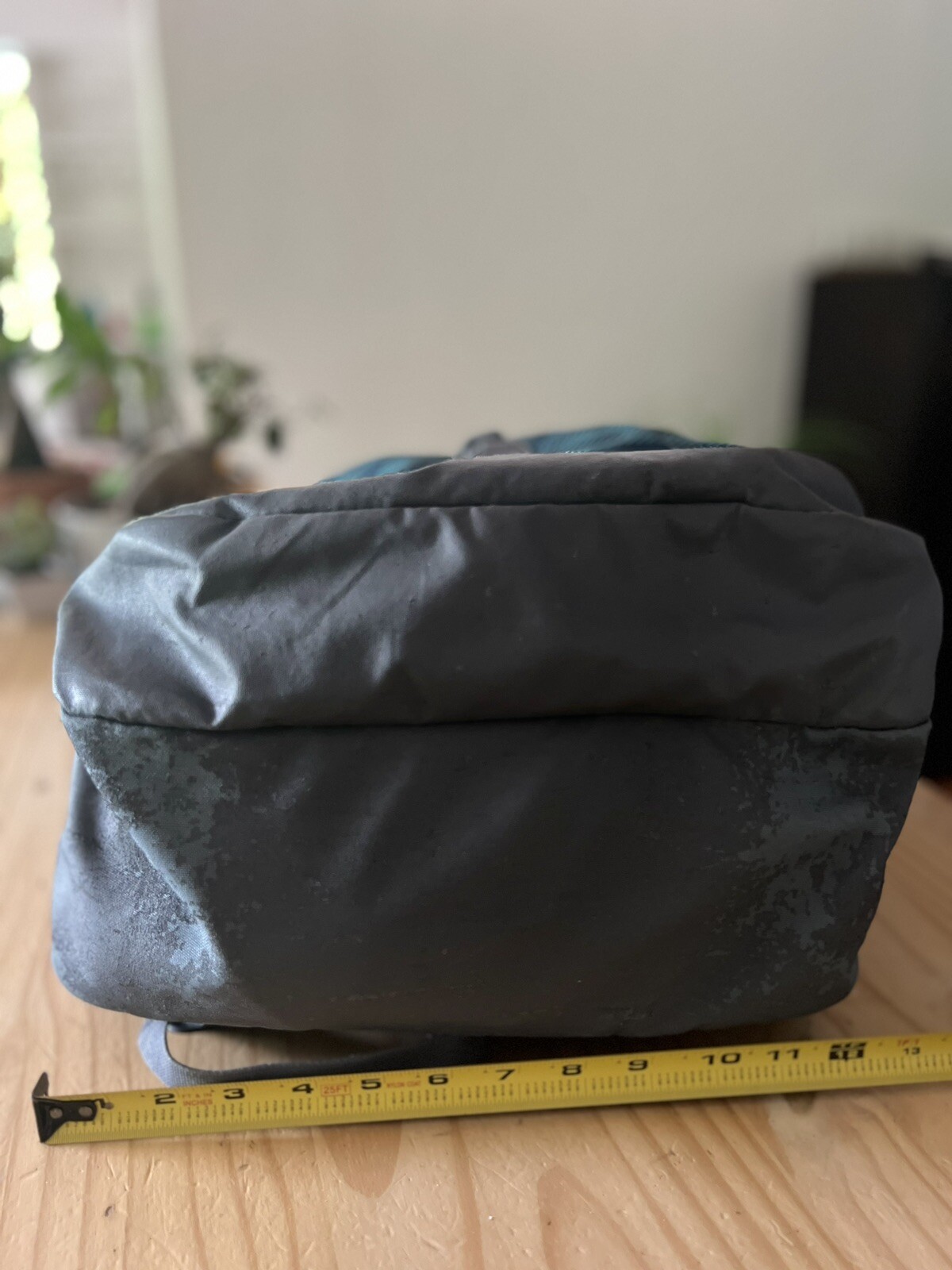 Adidas Geometric Large Blue, Green & Gray Backpack ( See Pics For Details )