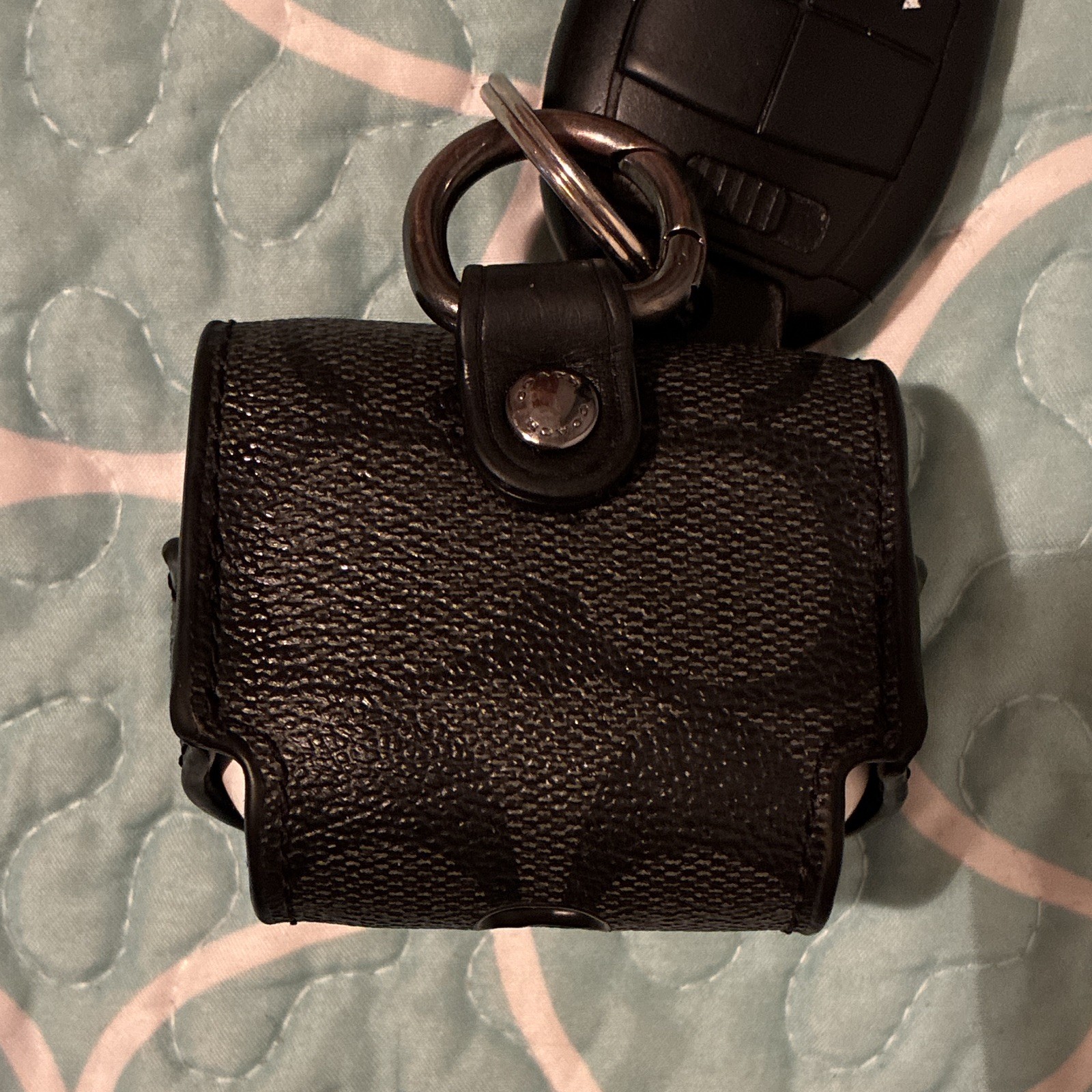 COACH iPods Leather Black Case Cover