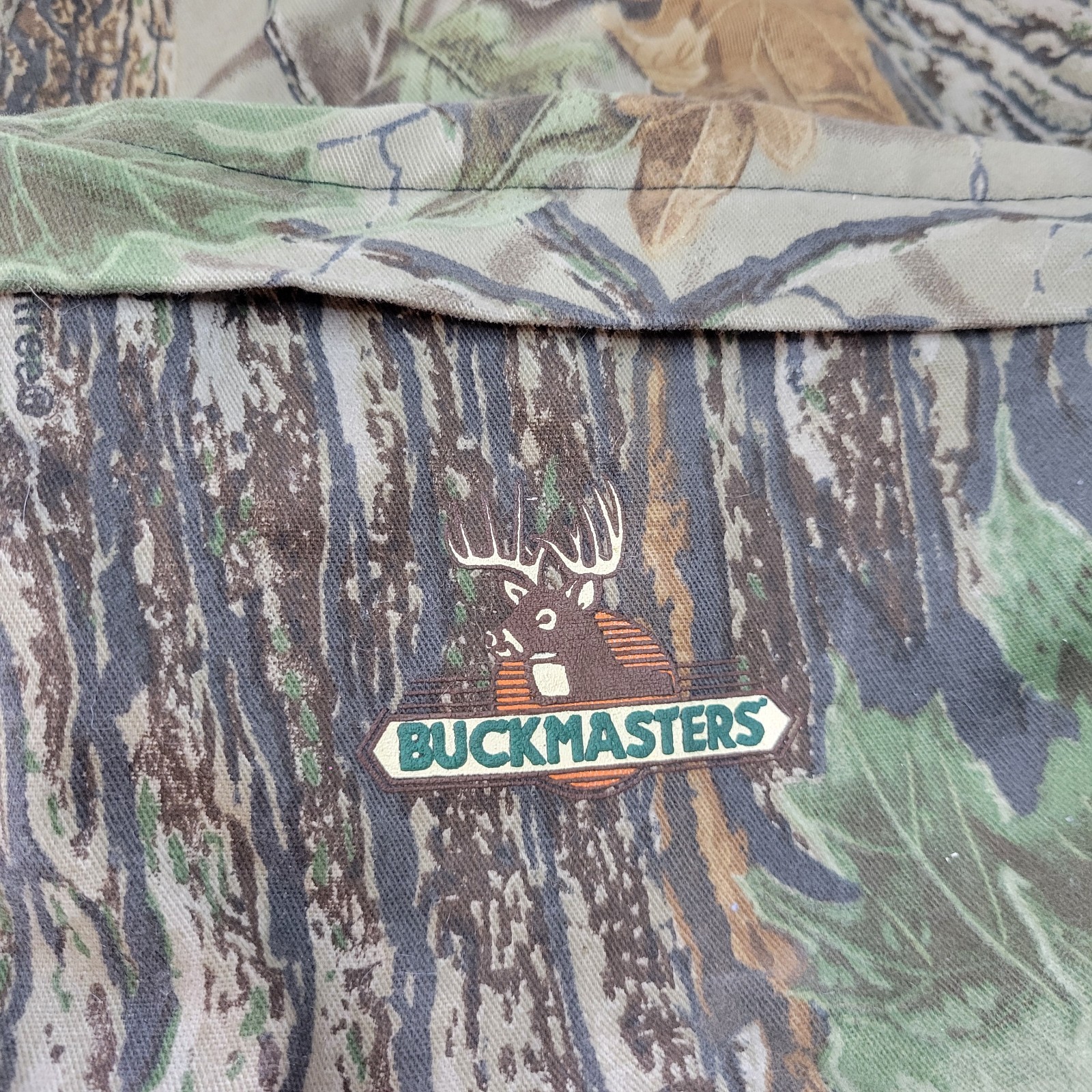 VTG Buckmasters Realtree Camo Backpack EUC Hunting Bag Packable Travel