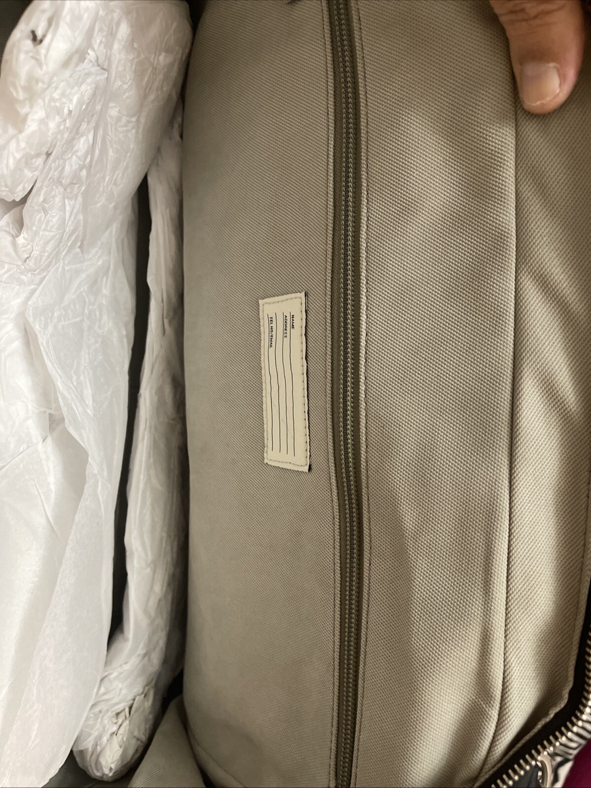 Jack Spade Split Brief Black Leather