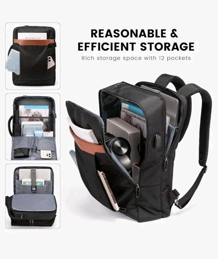 Lovevook NWT Convertible Laptop Backpack 3 In 1 Laptop/Messenger/Briefcase Bag