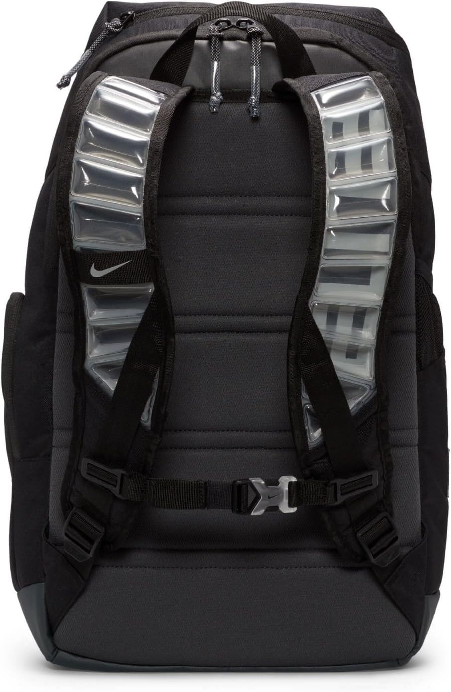 Nike Men’s Hoops Elite Backpack, Black Anthracite and Metallic Silver