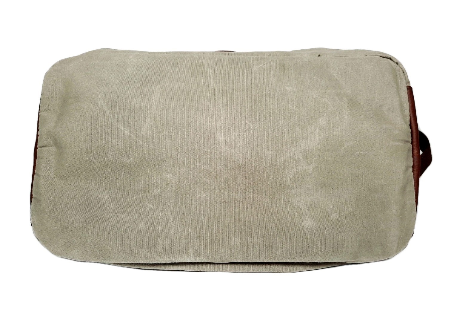 Duluth Trading Company Canvas Travel Duffle Bag 17″Wx14″Hx9″D/Olive Green