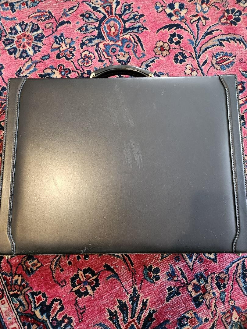 VINTAGE MARK CROSS LEATHER BRIEFCASE WITH PORTFOLIO LATE 80’S/EARLY 90’S BEAUTY