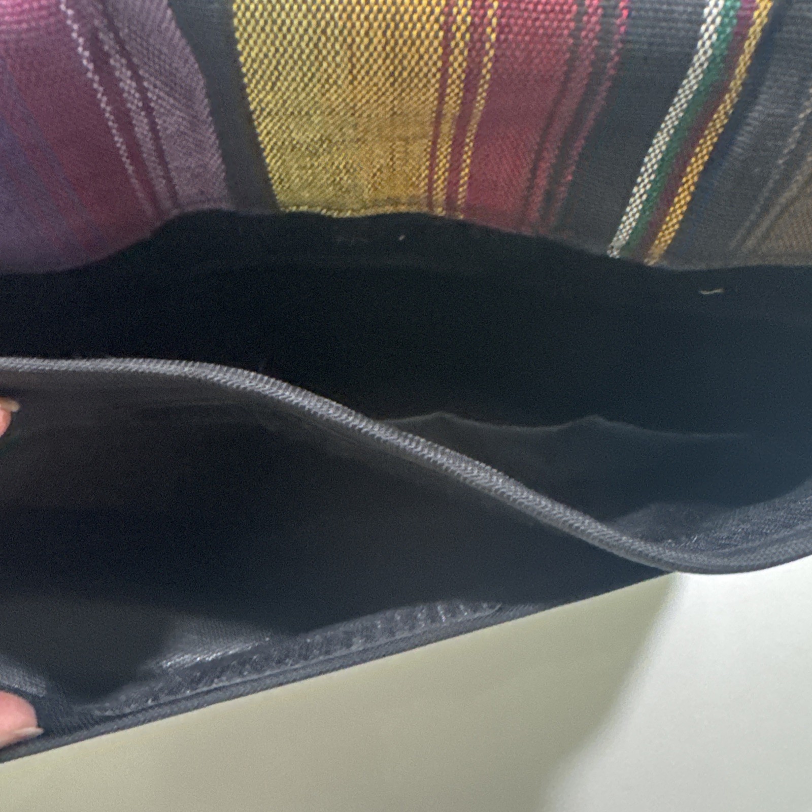Ethnotek Cyclo Messenger Laptop Sling Bag Handwoven Guatemalan Textile-retired