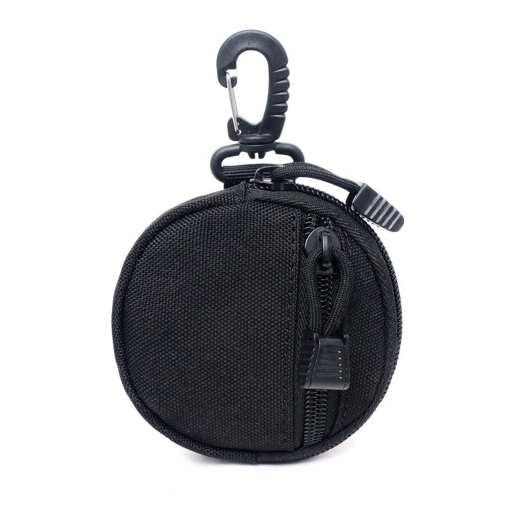 Tactical Mini Key Wallet Holder Coin Pouch Military Zipper Small Pocket Bag Men