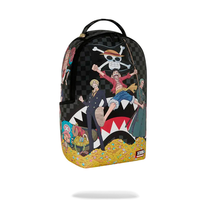 Limited Edition One Piece TREASURE HUNT Backpack Bookbag Kids School Sprayground