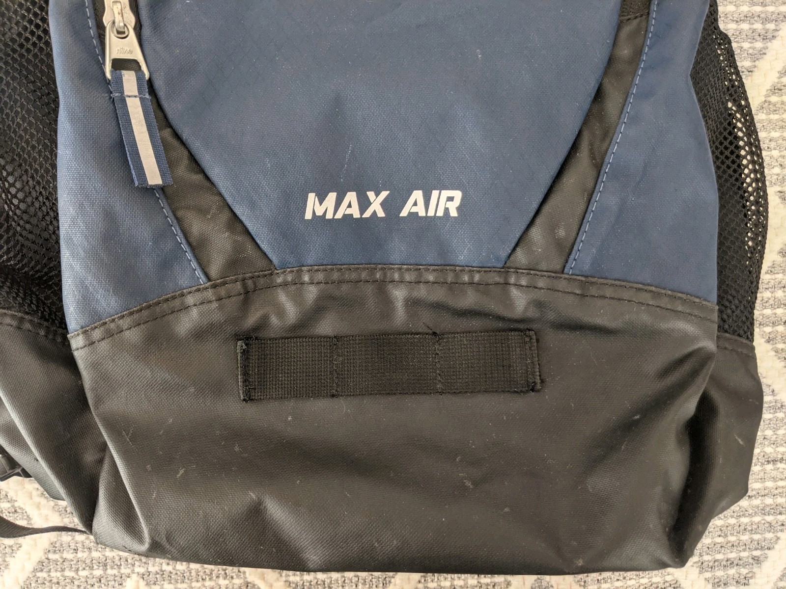 Nike Team Training Max Air Backpack Navy Blue Black, BA4890 412 Travel Gym Bag