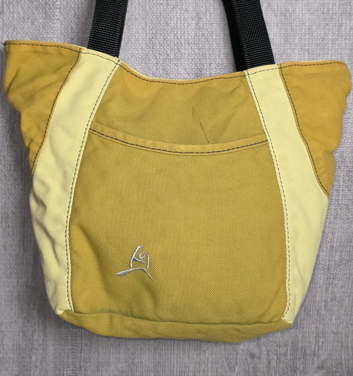 Overland Equipment 2 Tone Canvas Shoulder Tote Bag See Pictures 12×9