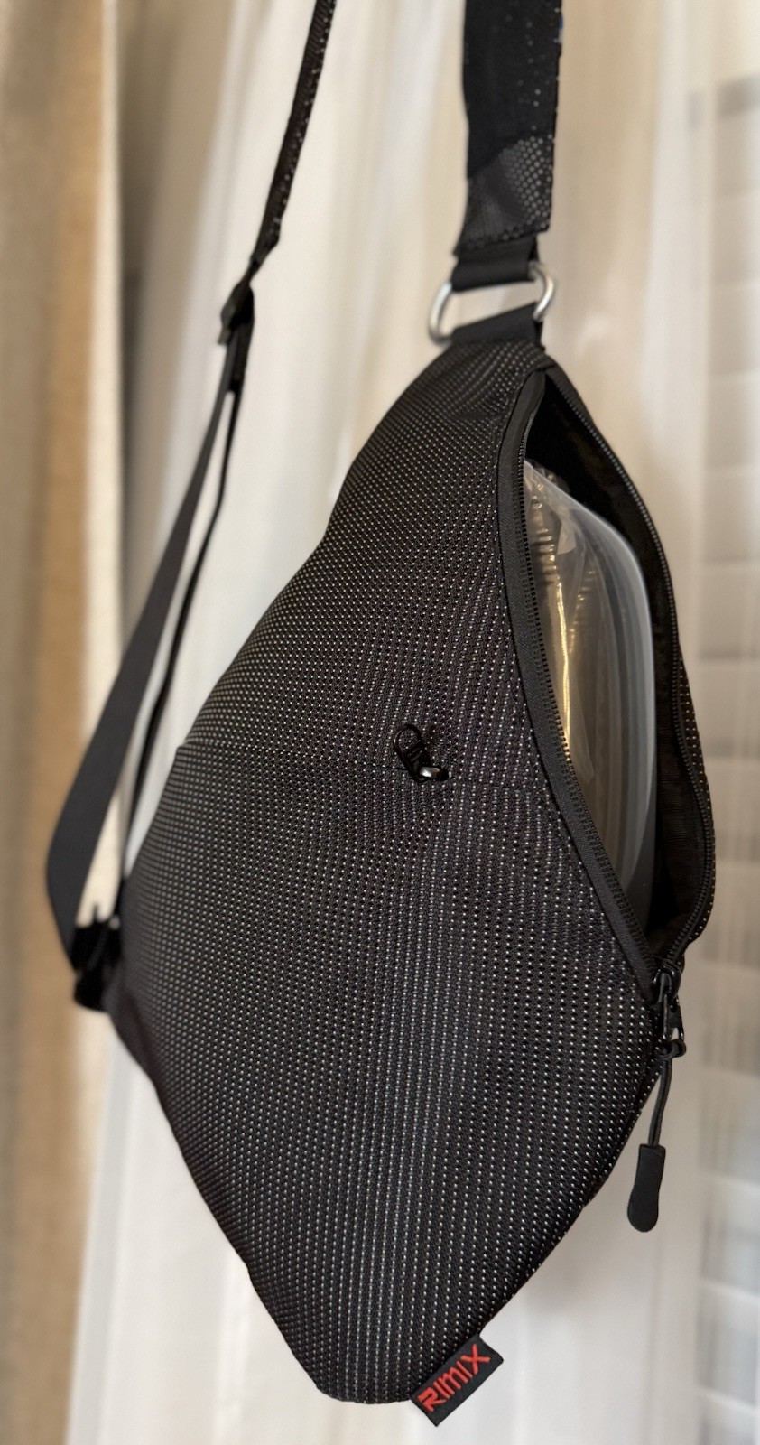 Durable Anti-Thief Sling Tactical Bag w/ Adjustable Straps Secret Pockets