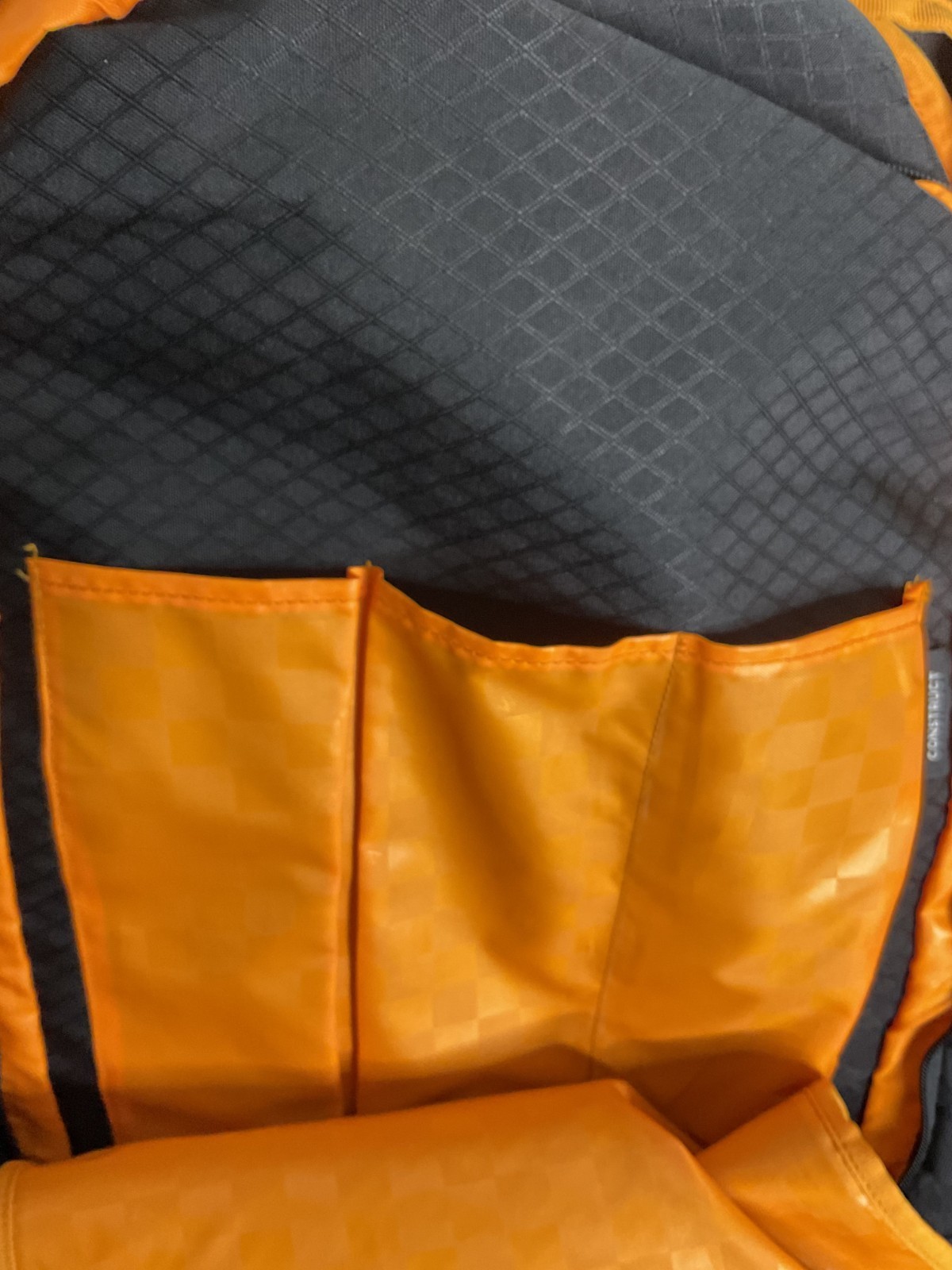 Vans off the wall Construct Snowpack CORDURA Fabric Black Snowboard