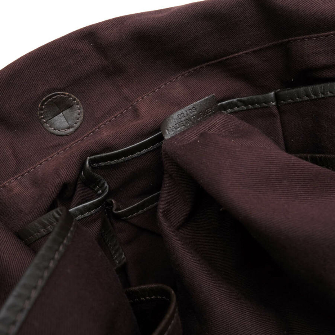 Dunhill Shoulder bag briefcase crossbody for men brown leather canvas 42×30×10cm