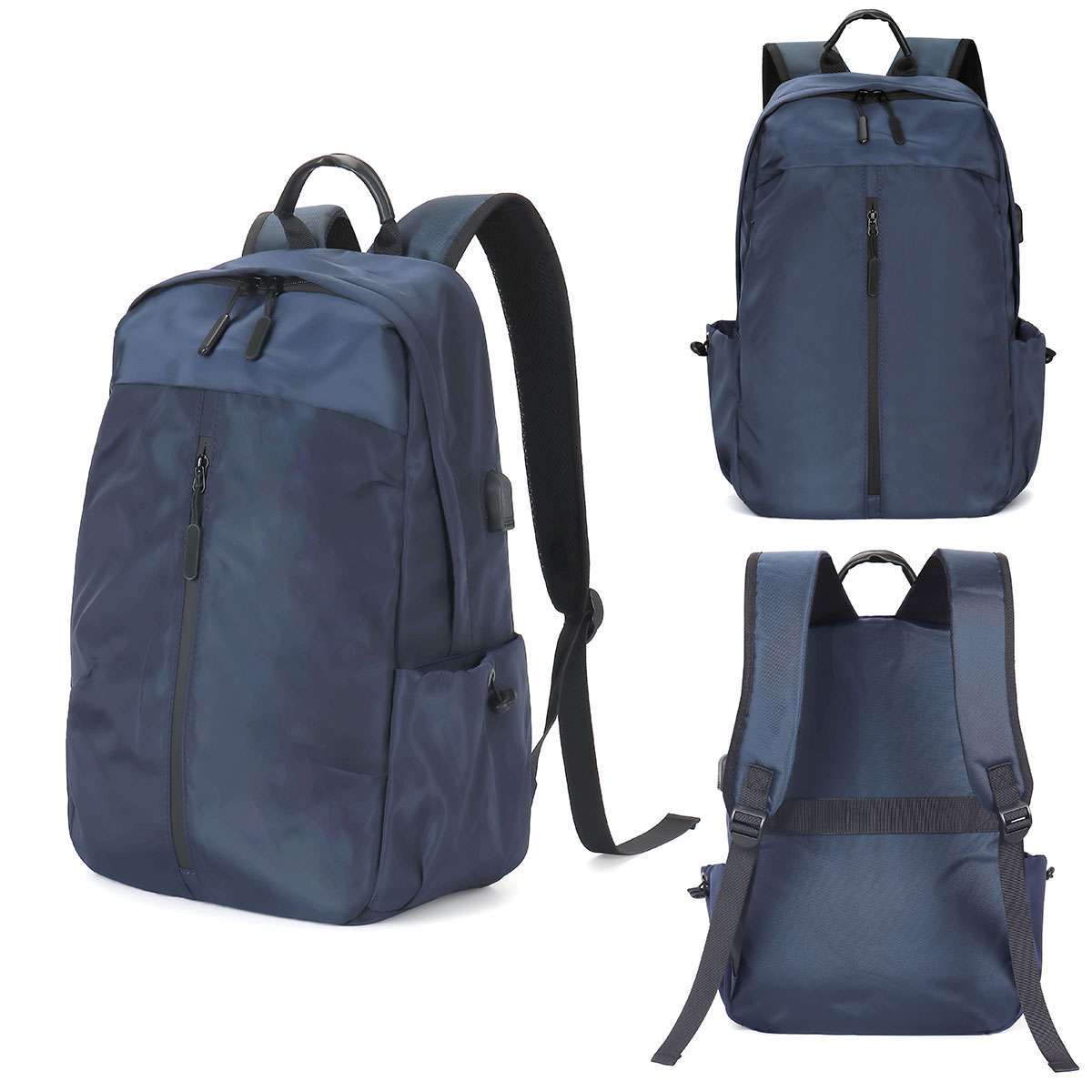 Fashion Men Utility Bag Laptop Shoulder Bag Daypack Backpack Casual Student LAVA