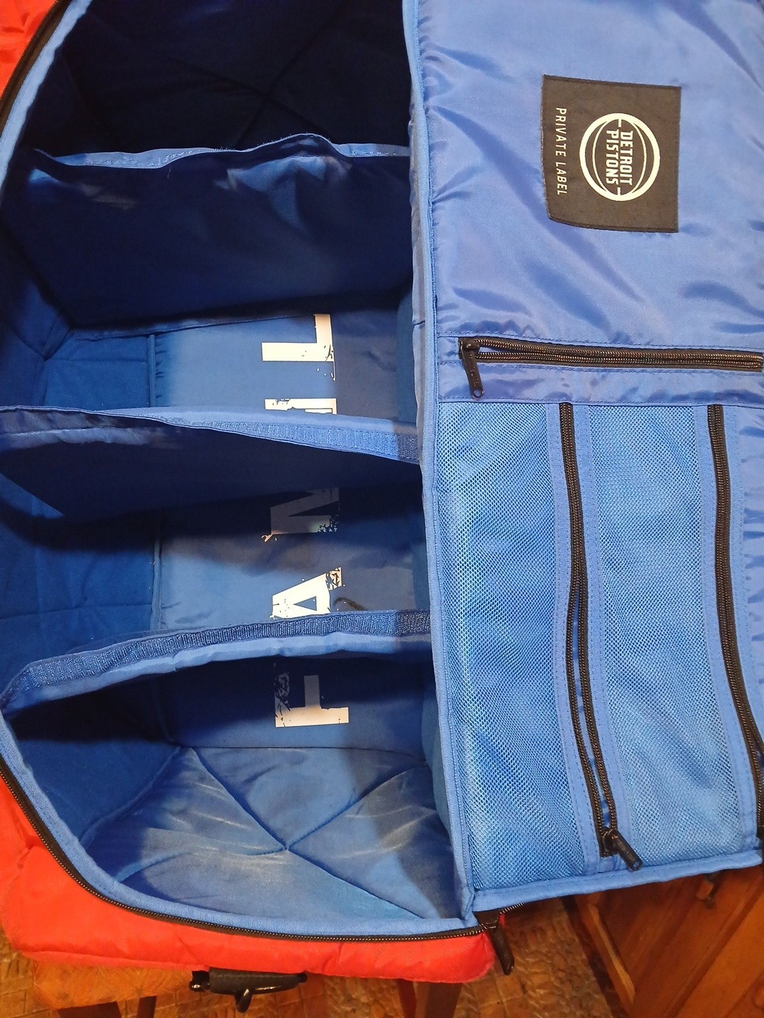 Detroit Piston Sneaker Duffle Bag