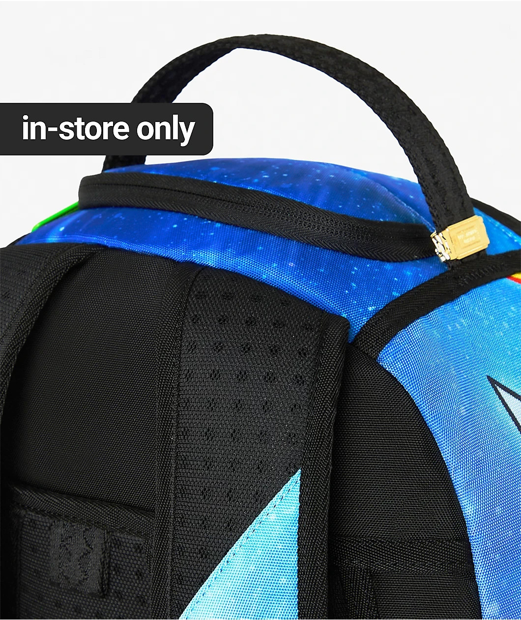 Sprayground Rick & Morty Brain Backpack🔥New Black Bookbag Large School Bag