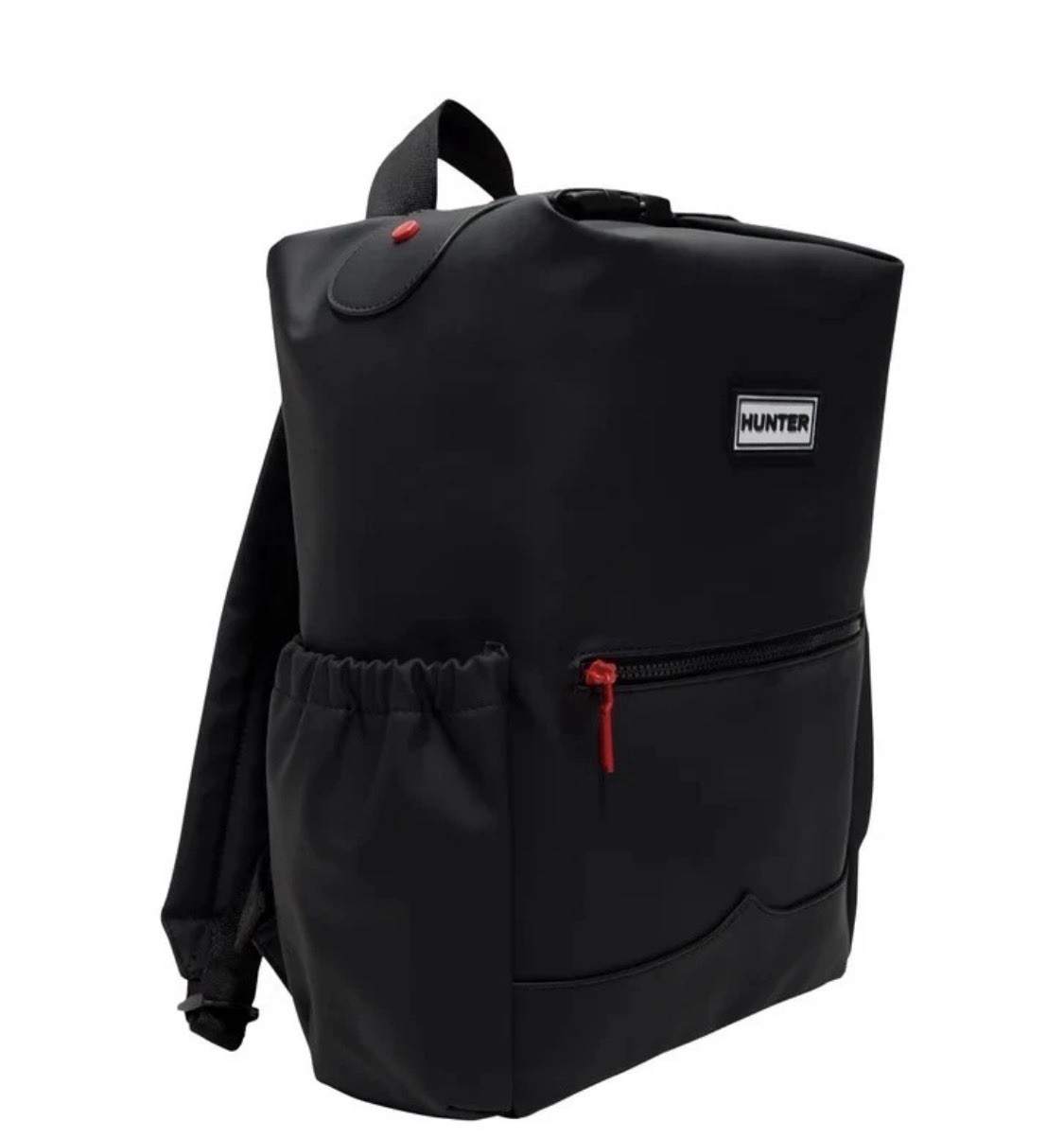 NEW Hunter Waterproof Backpack Black Rolltop Laptop Bag 14″ Minimalist