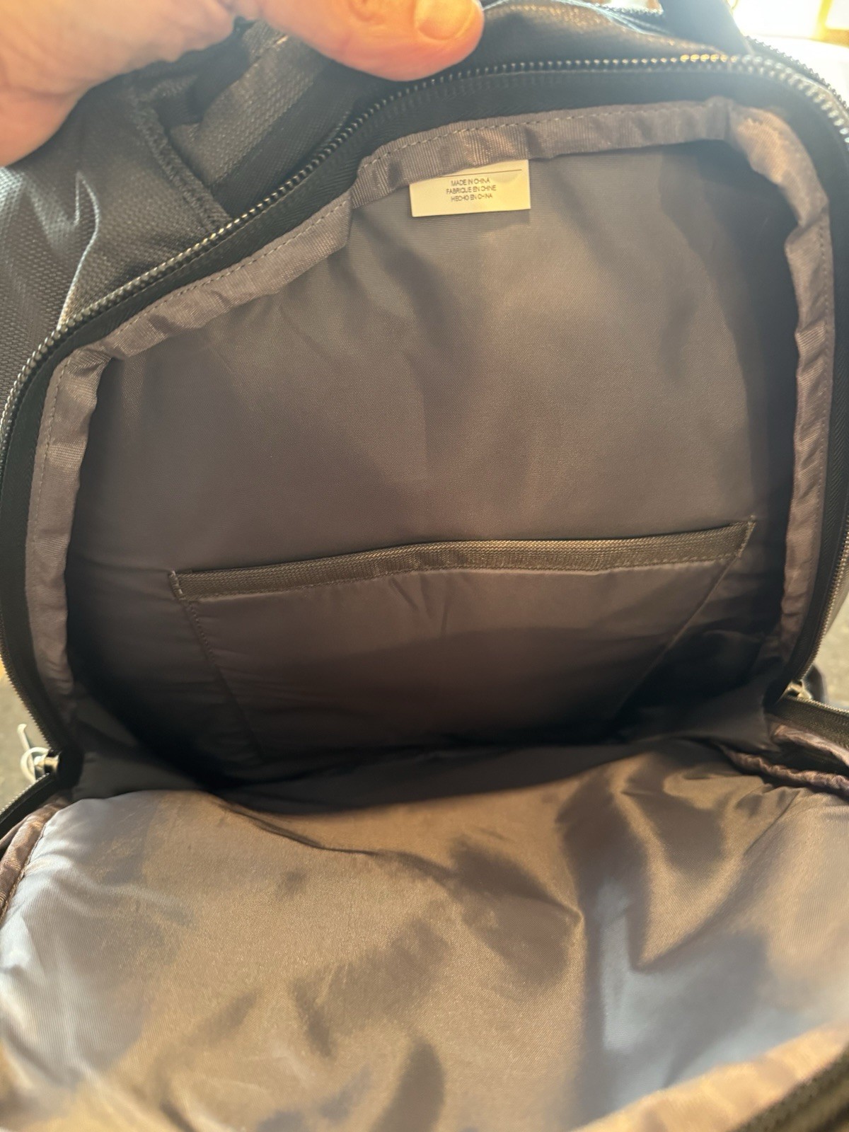 Nike Golf Gray Black Backpack Chevrolet Logo Departure NWT