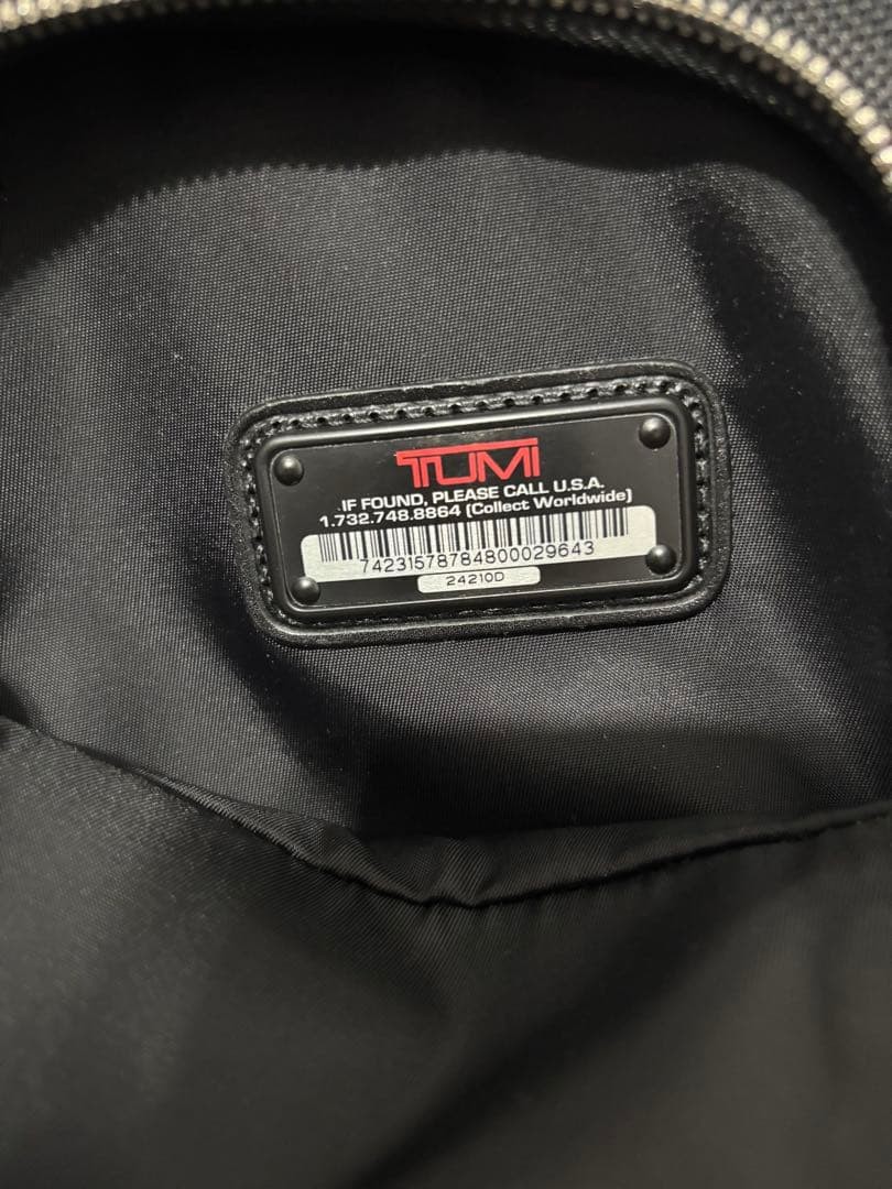 TUMI Business Bag Black