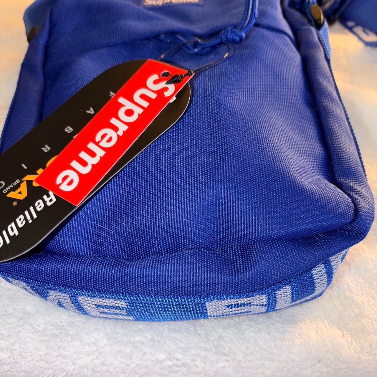 Supreme Shoulder Bag (SS18) Streetwear Royal Blue Fabric