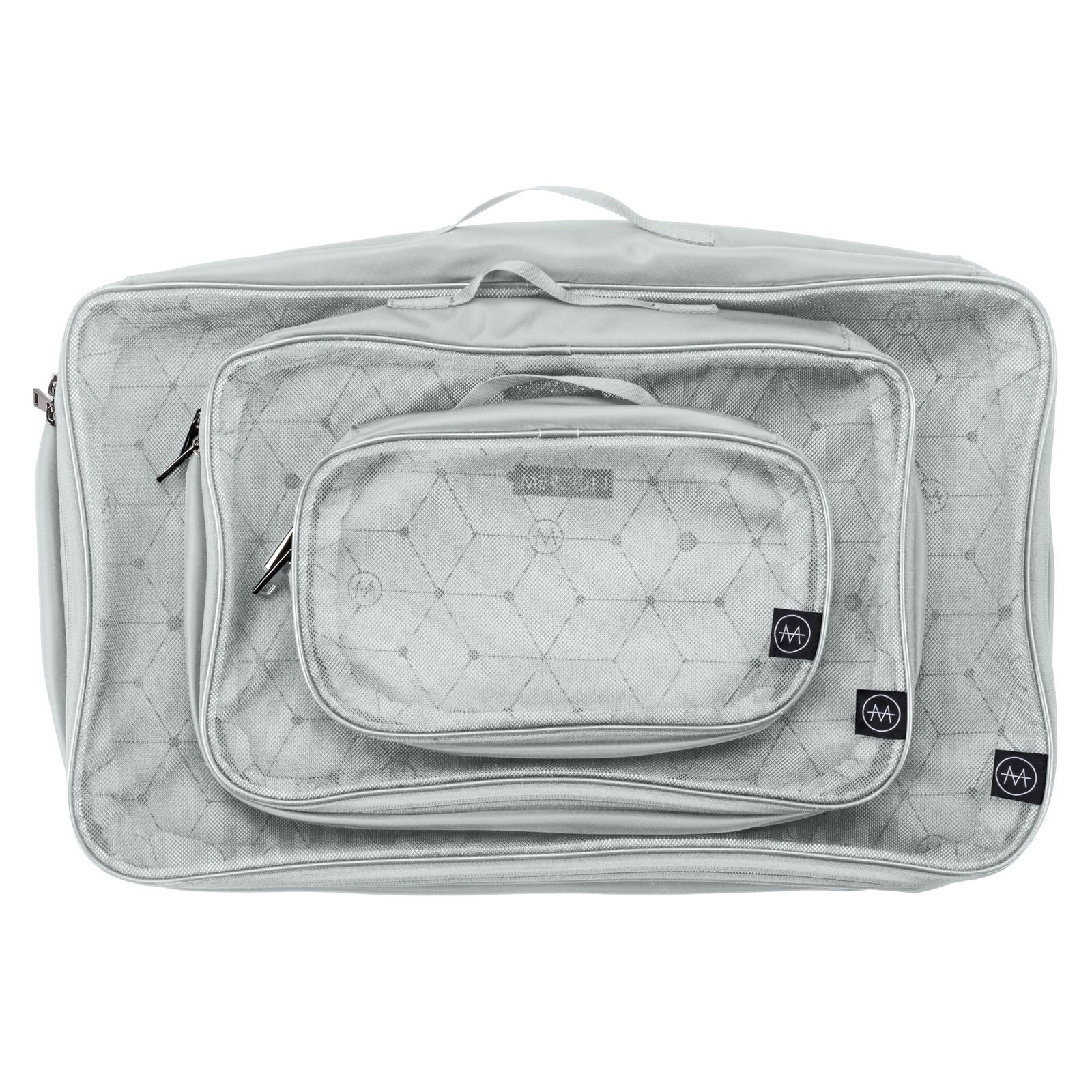 The Packus Cubus from 3 Piece Packing Cube Set with a 24 Liter Total Capacity…