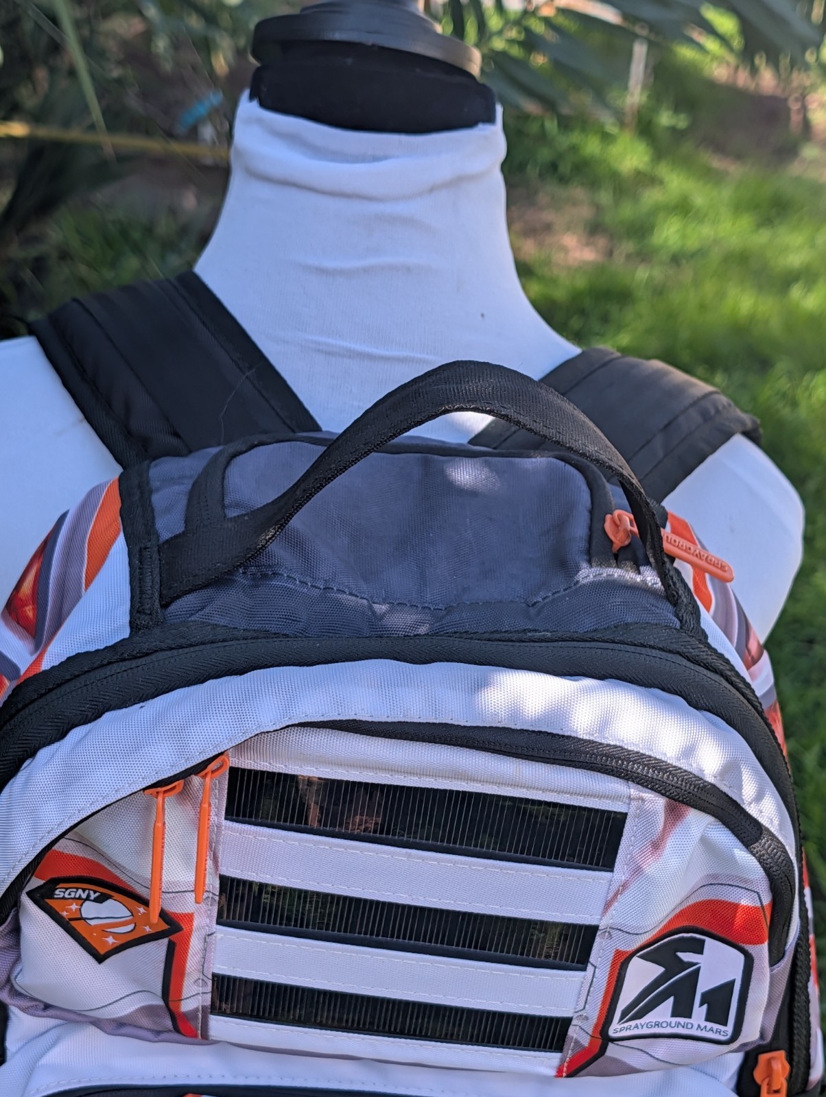 Sprayground Mission to Mars Buzz Aldrin Solar Charging Backpack – RARE