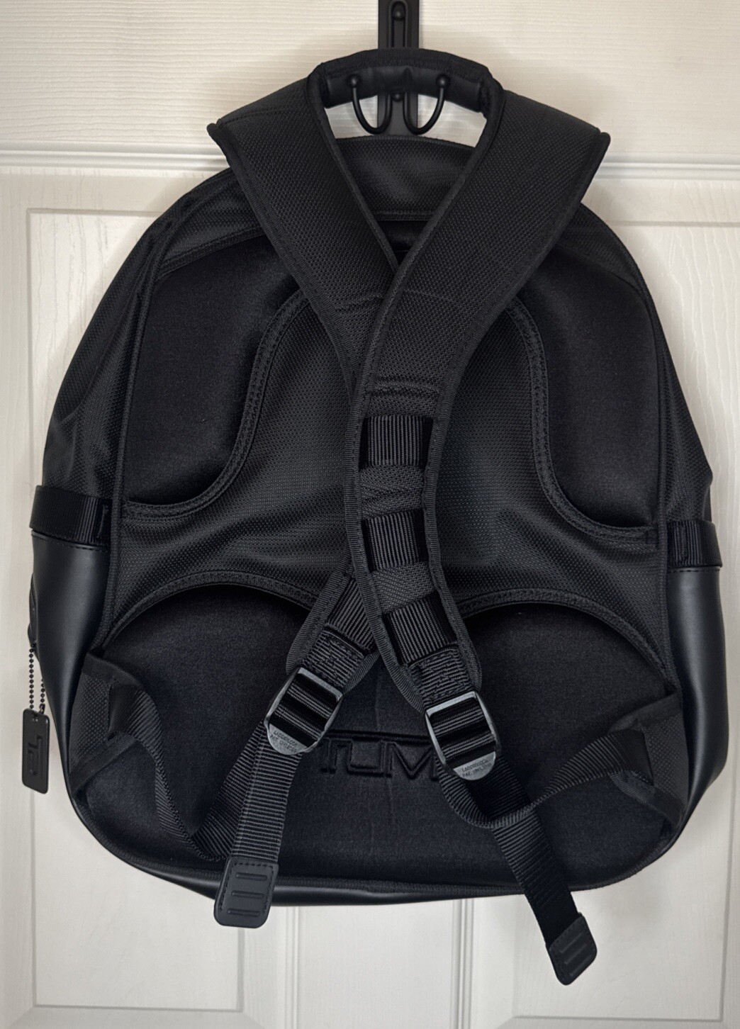 TUMI T2 Black Ballistic Nylon Backpack – Mint Condition