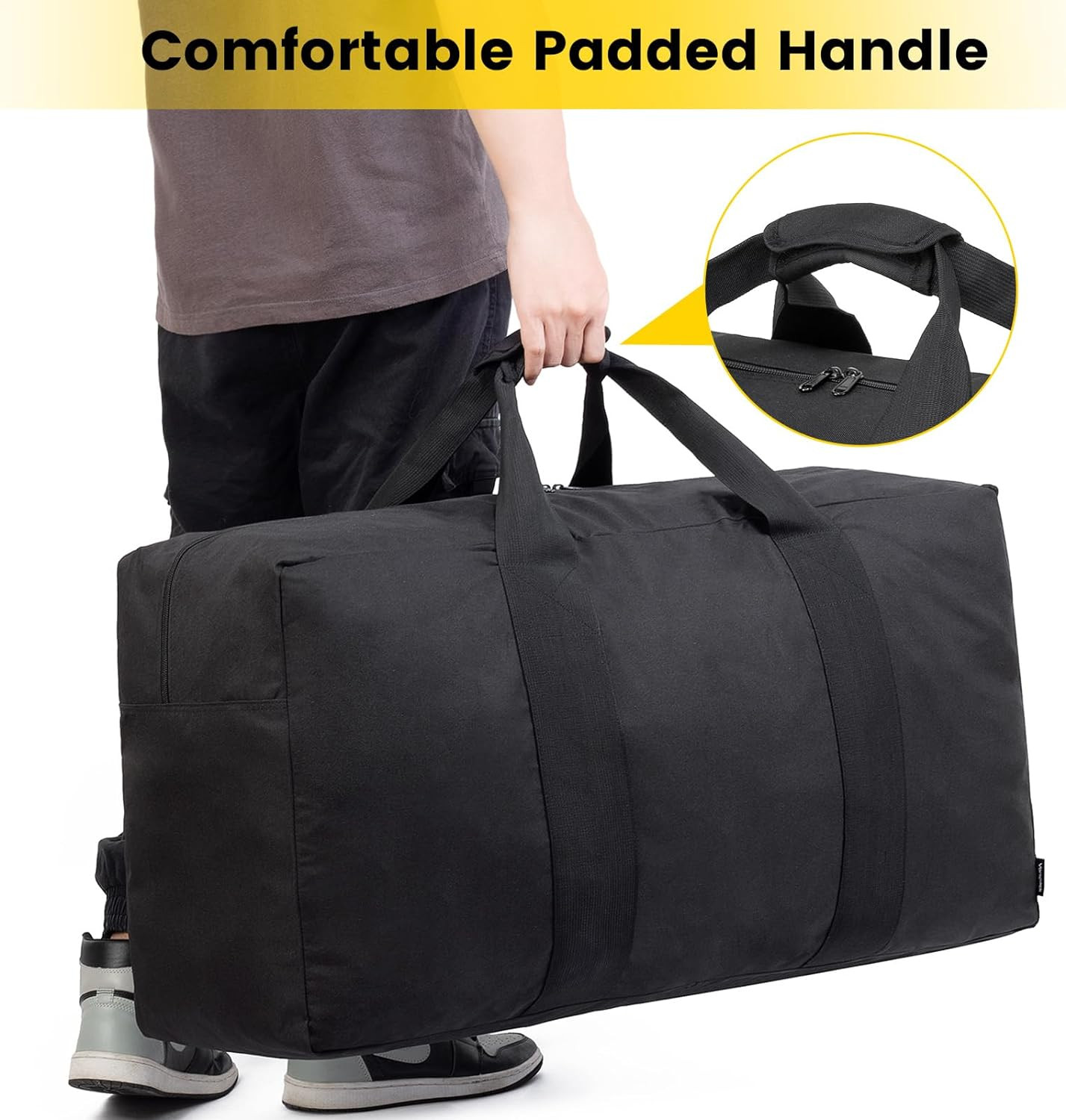 Vorspack Extra Large Duffle Bag for Travel – 100L Duffel Bag for Men Gear Bag fo