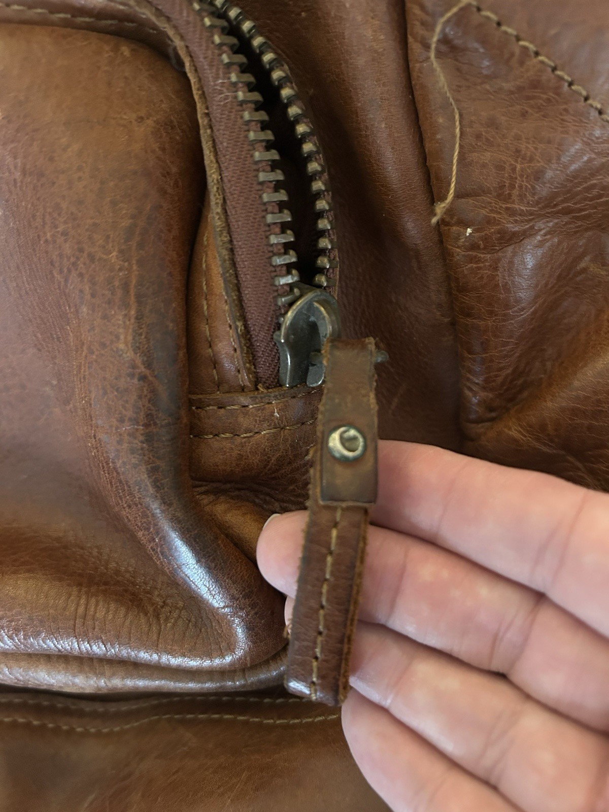Will Leather Goods Tan Full Grain Leather Backpack Luxury Utility Mexico $350