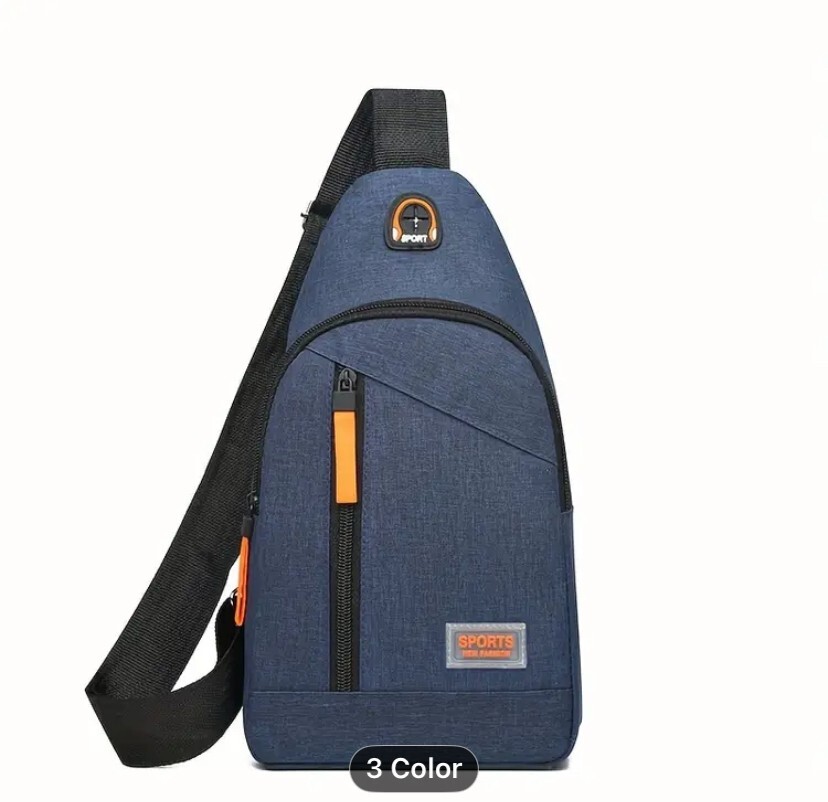 Men Women Chest Sling Shoulder Bag Cross Body Backpack us seller Free Shipping