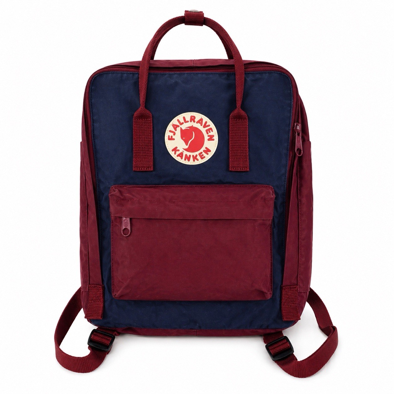 Fjallraven Kanken 23510 Classic Pack Small One Size Royal Blue/Ox Red Backpack