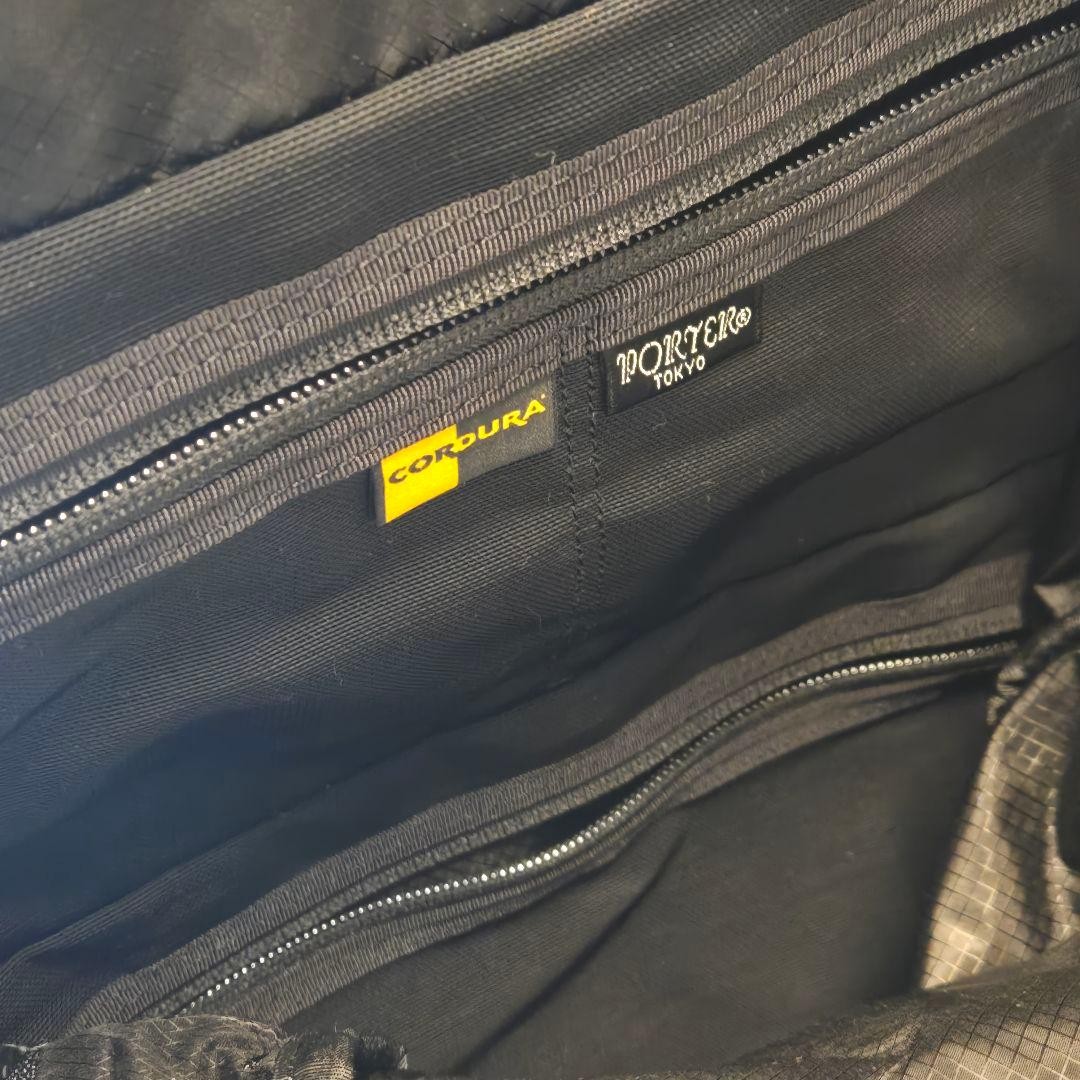 Porter Liquid Rucksack Cycle Bag Black Unused Discontinued Rare 42x28cm JAPAN