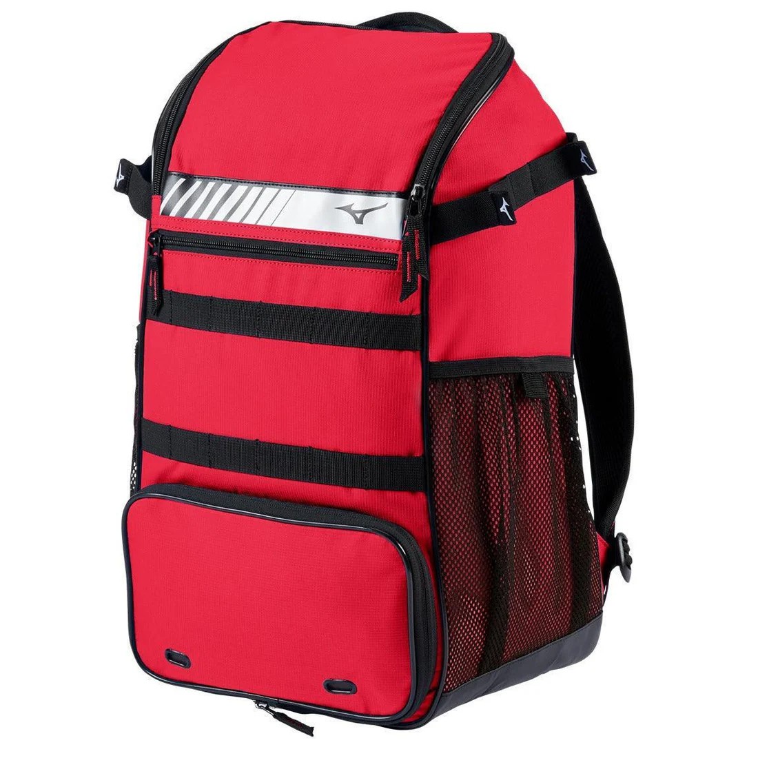 MIZUNO ORGANIZER BASEBALL BACKPACK – Red/Black