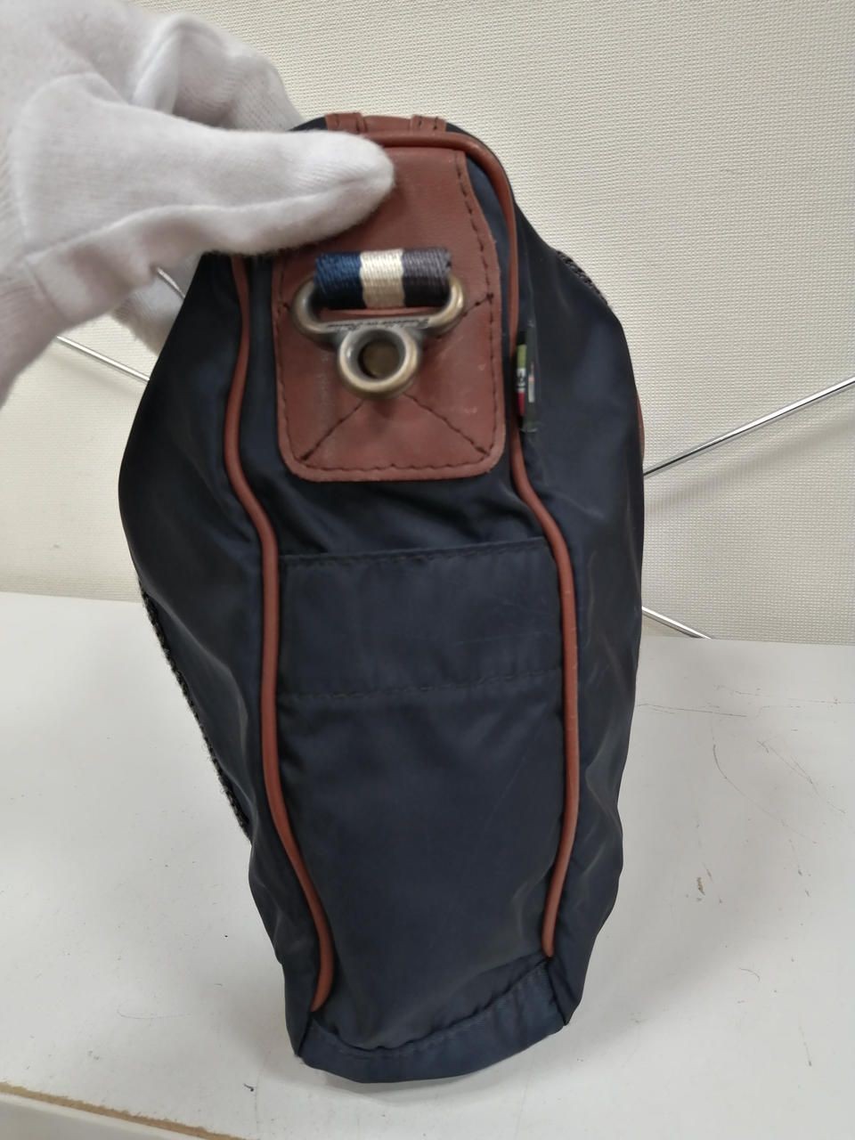 OROBIANCO BRIEFCASE NVY Used