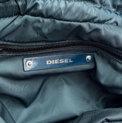 DIESEL 3WAY Nylon Shoulder Bag Blue Green Vintage 2000s
