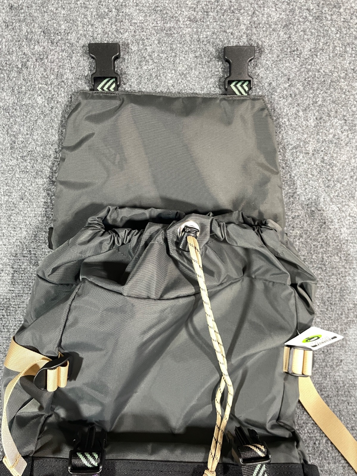 Topo Designs Rover Pack Classic Backpack Asphalt Black NWT Recycled Laptop
