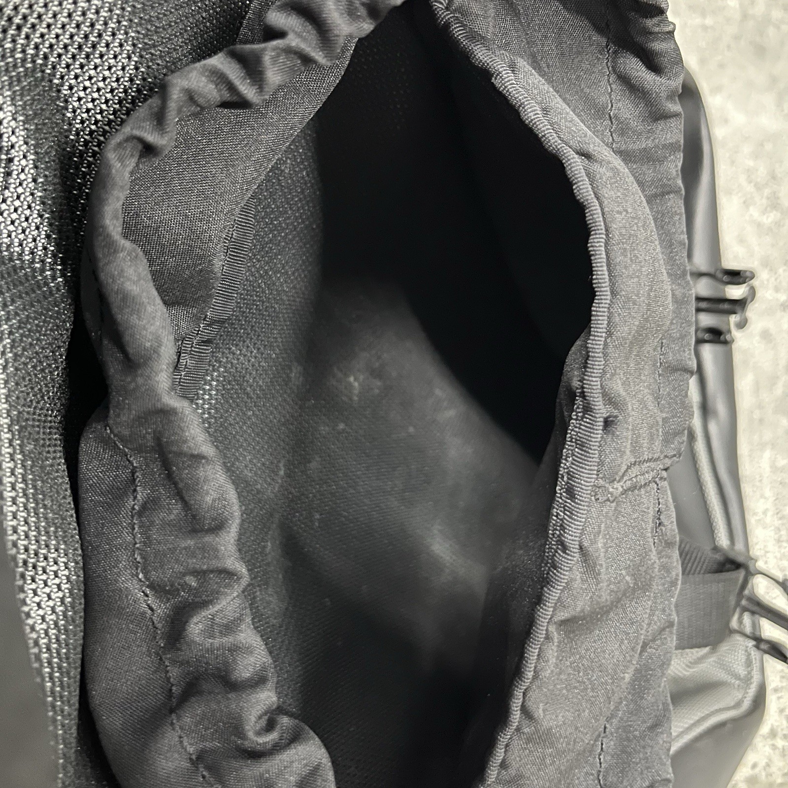 Tumi T2 Gray Black Ballistic Nylon Backpack Multi Compartment