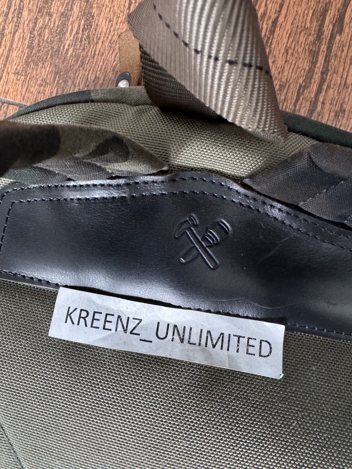 RARE $350 Billy Kirk Standard Issue Backpack in 10 oz. Waxed Canvas – 297 Camo