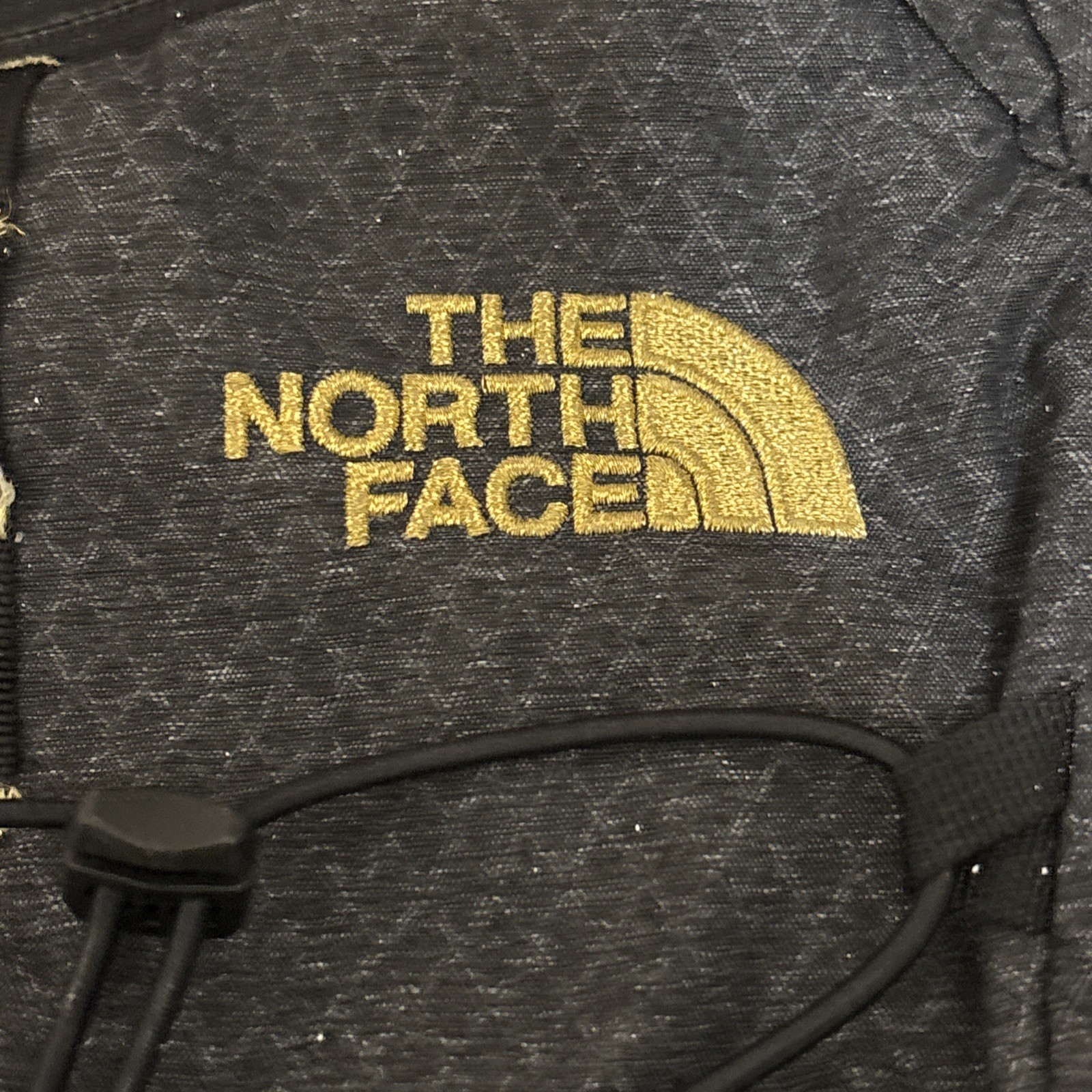 The North Face Borealis Backpack Black/Gold FlexVent School Travel Hiking Bag