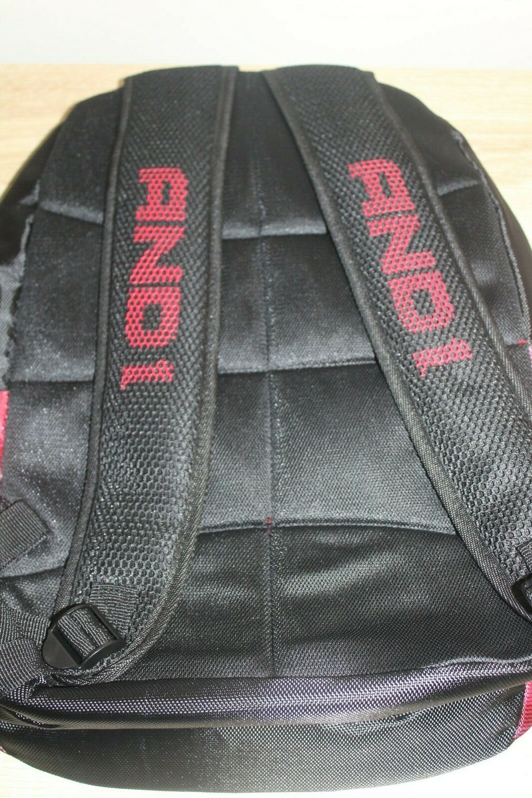AND1 Black/Red Basketball Backpack Supports Up To 50lbs Laptop Sleeve 4 Book Bag