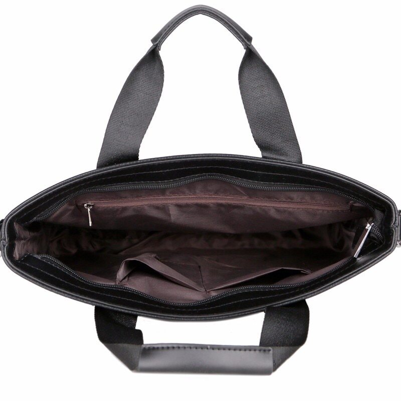 New Mens Briefcase Leather Business Totes Messenger Bag Laptop Handbag