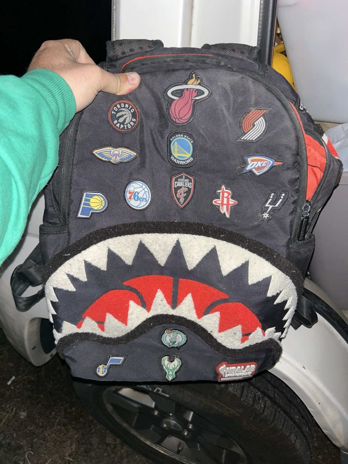 sprayground backpack nba logos limited edition USA Seller