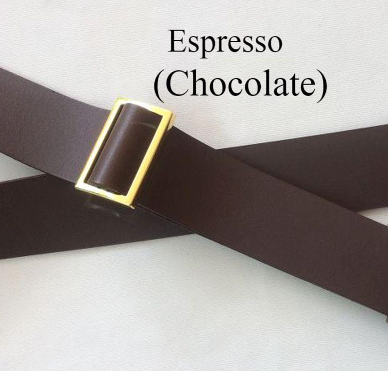1″ Quality Leather Adjustable Convertible Slide Cross Body Bag Strap – 3 colors